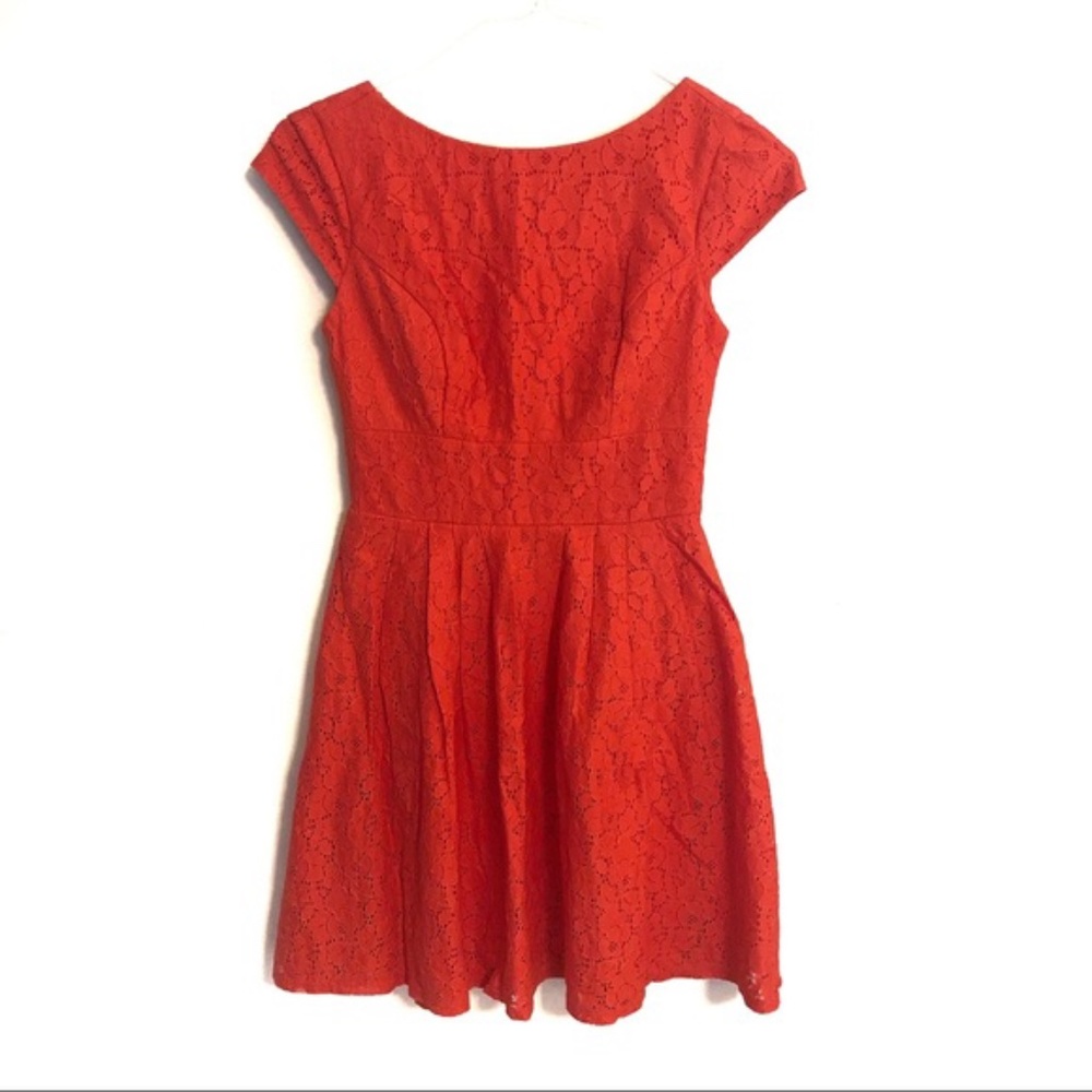 Dress Barn Fit & Flare Lace Cocktail Dress